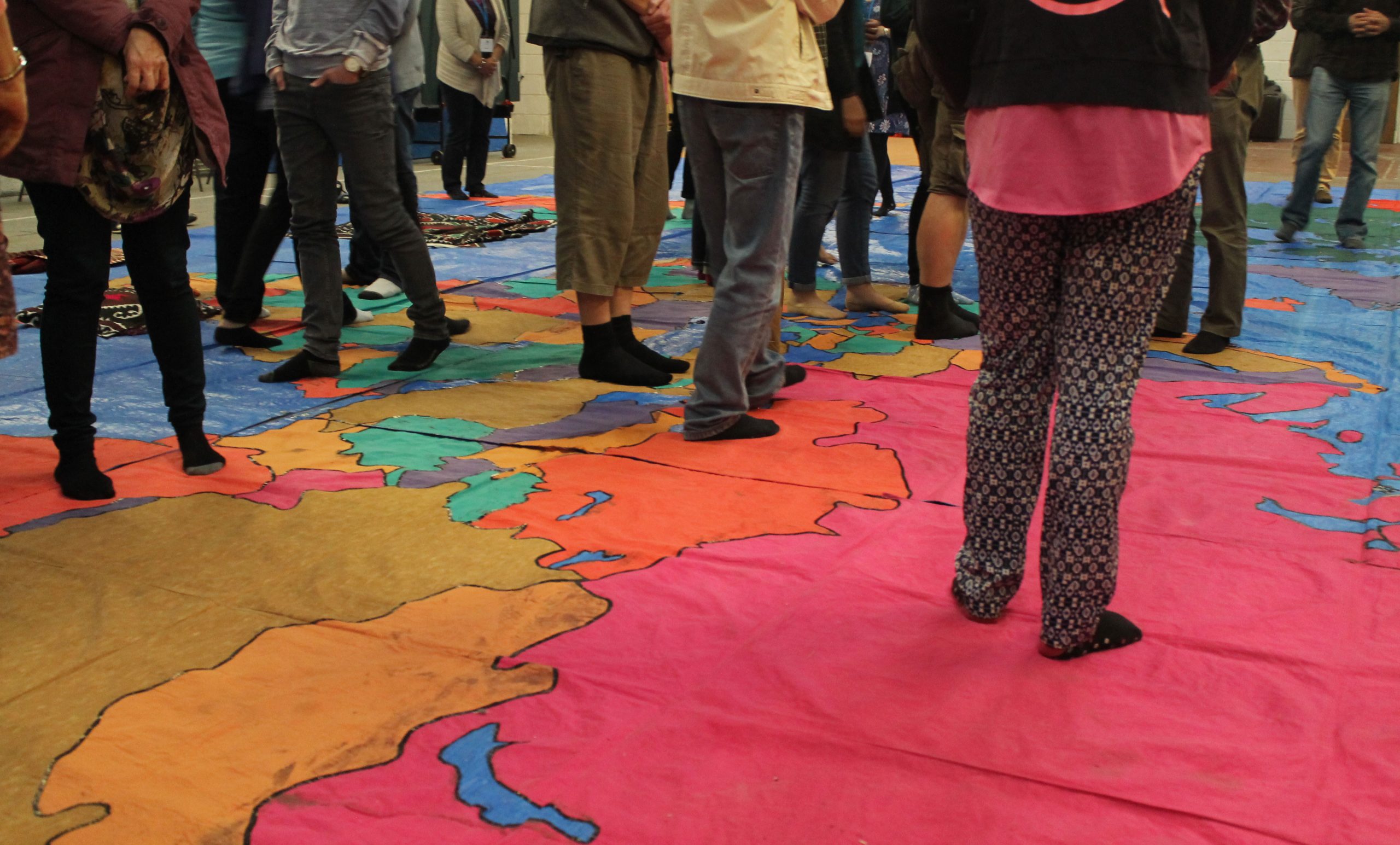Big map prayer